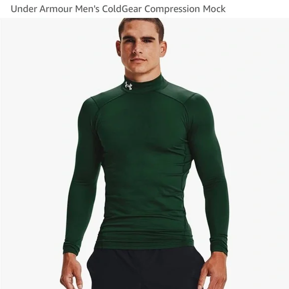Under Armour cold gear compression mock. - Picture 2 of 13